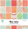Colorbok 68lb Designer Single-Sided Paper 12"X12" 50/Pkg-Mint Julep, 25 Designs/2 Each